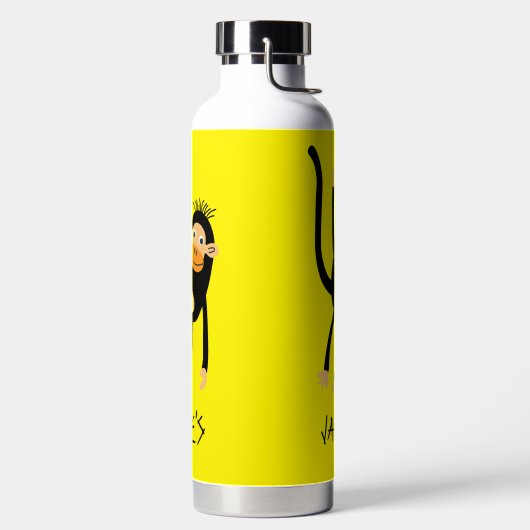 Zurück zur Schule Kleiner Affe Trinkflasche (links)