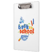 zurück zur Schule Klemmbrett (Links)