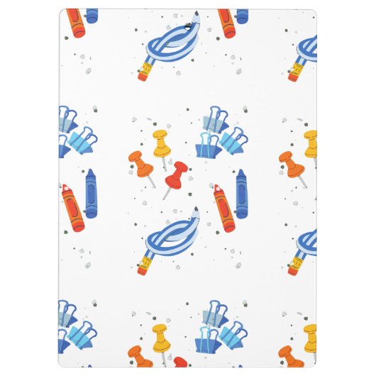 zurück zur Schule Klemmbrett (Rückseite)