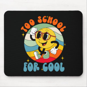 Zurück zur Schule Lächeln Gesicht zu Schule für Co Mousepad