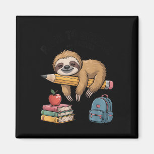 Zurück zur Schule Langsam Zu cool für die Schule L Magnet