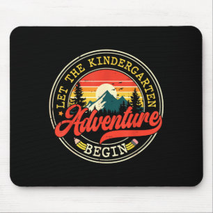 Zurück zur Schule, lass das Kindergarten-Abenteuer Mousepad