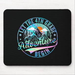 Zurück zur Schule, lasst das Abenteuer der 4. Klas Mousepad