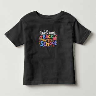 Zurück zur Schule Lehrer Erster Schultag Lustig Kleinkind T-shirt