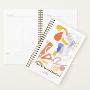 Zurück zur Schule Lehrer Notizbuch   Klassenzimmer Planer