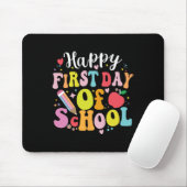 Zurück zur Schule Lehrer Schüler Glücklicher erste Mousepad (Mit Mouse)