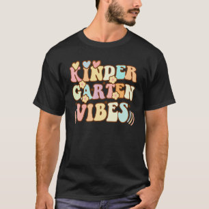 Zurück zur Schule Lehrer Schüler Retro Kindergarte T-Shirt