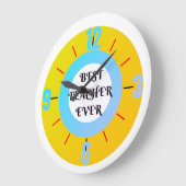 Zurück zur Schule, Lehrerbewertung, Bester Lehrer Große Wanduhr (Winkel)