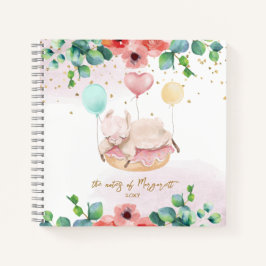 Zurück zur Schule Llama Girl Sketchbook Notizblock