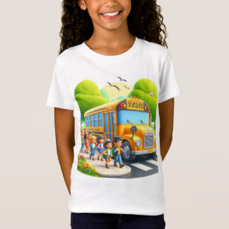 Zurück zur Schule Mädchen T-Shirt
