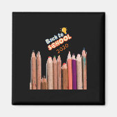 Zurück zur Schule - Magnet (Vorne)