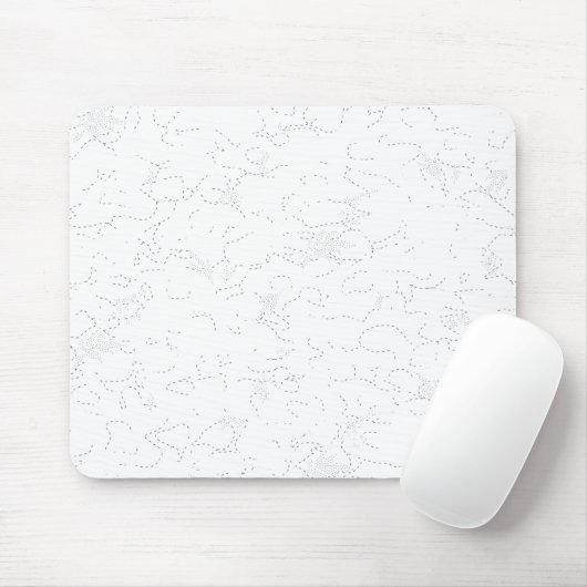 Zurück zur Schule Minimalistischer Stil Mousepad (Mit Mouse)