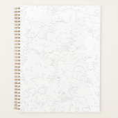 Zurück zur Schule Minimalistischer Stil Planer (Vorderseite)