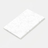 Zurück zur Schule Minimalistischer Stil Post-it Klebezettel (angewinkelt)