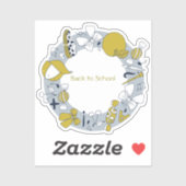 Zurück zur Schule mit Darling Little Things Sticke Aufkleber (Blatt)