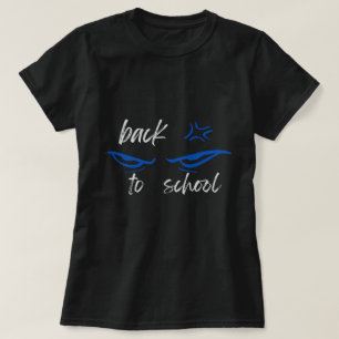 Zurück zur Schule mit einer animierten Drehung T-Shirt