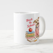 Zurück zur Schule mit Lina Jumbo-Tasse (Vorderseite Rechts)