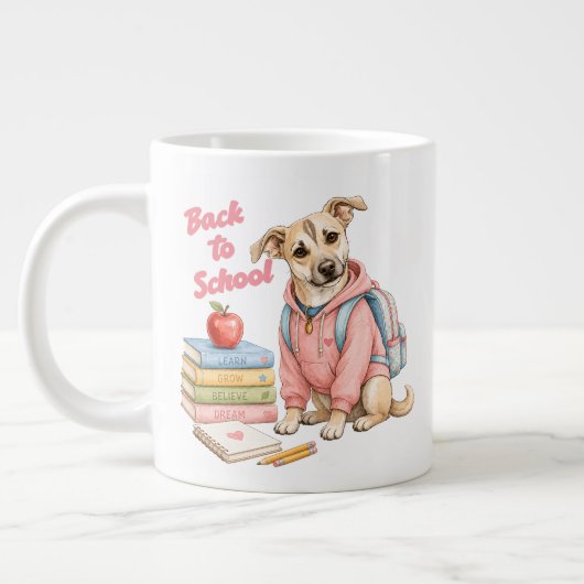 Zurück zur Schule mit Lina Jumbo-Tasse (Links)