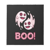 Zurück zur Schule mit lustigen Kinderschulmaterial Notizblock (Vorderseite)