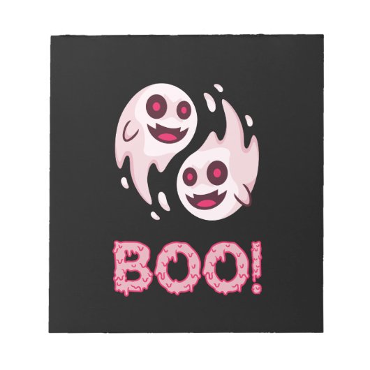 Zurück zur Schule mit lustigen Kinderschulmaterial Notizblock (Vorderseite)