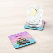 Zurück zur Schule mit Meerjungfrauen und dem Meer Getränkeuntersetzer (Rechte Seite)