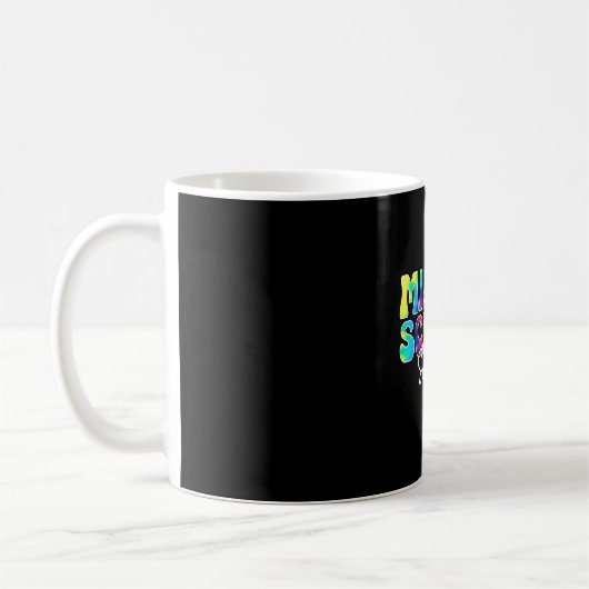 Zurück zur Schule Mittelschul-Squad-Team-Lehrer Kaffeetasse (Links)