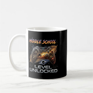 Zurück zur Schule Mittelschule Jungen Gamer Kid Er Kaffeetasse