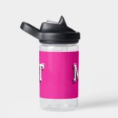 Zurück zur Schule monogrammierter Anfangsbuchstabe Trinkflasche (rechts)