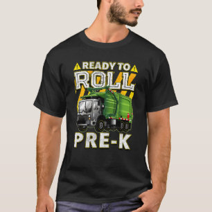 Zurück zur Schule Müllwagen bereit zum Rollen vor  T-Shirt