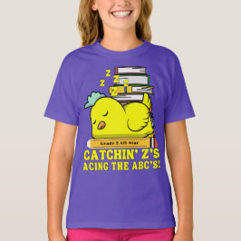 Zurück zur Schule Name Schlafhühnchen T-Shirt