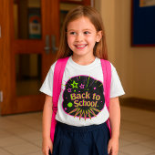 Zurück zur Schule Neon Pop Kunstmuseum Zurück in d T-Shirt