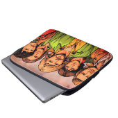 Zurück zur Schule Neopren 13 Zoll Laptopschutzhülle (Vorne Knopf)