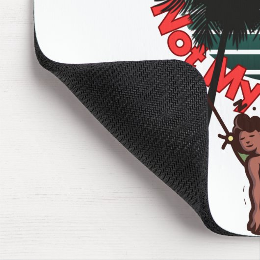 Zurück zur Schule, nicht mein Problem Mousepad (Ecke)