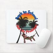 Zurück zur Schule, nicht mein Problem Mousepad (Mit Mouse)