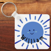 Zurück zur Schule | Niedlich Kids Boho Vibes Sun & Schlüsselanhänger (Vorderseite)