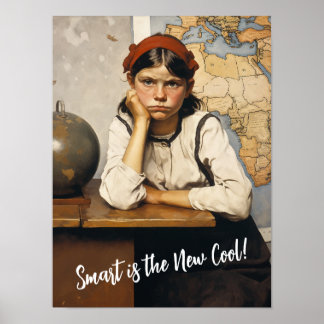 Zurück zur Schule Norman Rockwell Zeichnungen Stil Poster