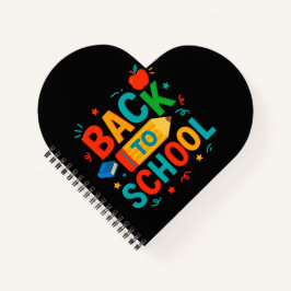 Zurück zur Schule Notizblock