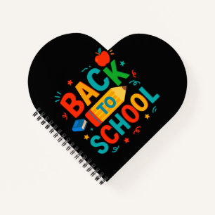 Zurück zur Schule Notizblock