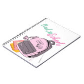 zurück zur Schule Notizblock (Linke Seite)