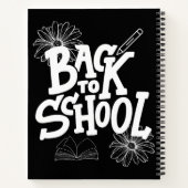 Zurück zur Schule Notizblock (Rückseite)