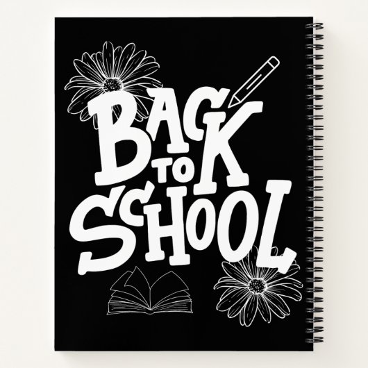 Zurück zur Schule Notizblock (Rückseite)