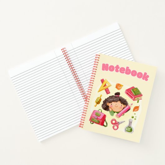 Zurück zur Schule 💛 💗 📒 Notizblock (Innenseite)