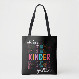 Zurück zur Schule Oh Hey Kindergarten-Lehrer Tasche