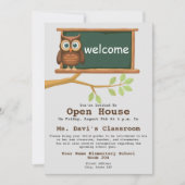 Zurück zur Schule Open House Einladung (Vorderseite)