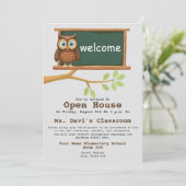 Zurück zur Schule Open House Einladung (Stehend Vorderseite)