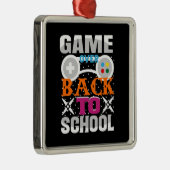 Zurück zur Schule Ornament Aus Metall (Rechts)