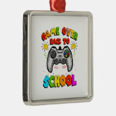 Zurück zur Schule Ornament Aus Metall (Rechts)