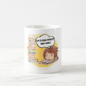 Zurück zur Schule - Panik & Pencils - Funny Studen Kaffeetasse (Mittel)