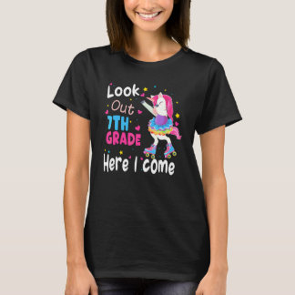 Zurück zur Schule Pass auf, 7. Klasse, ich komme E T-Shirt
