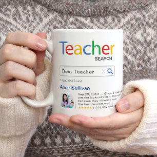Zurück zur Schule Personalisiert Teacher Kaffeez Tasse